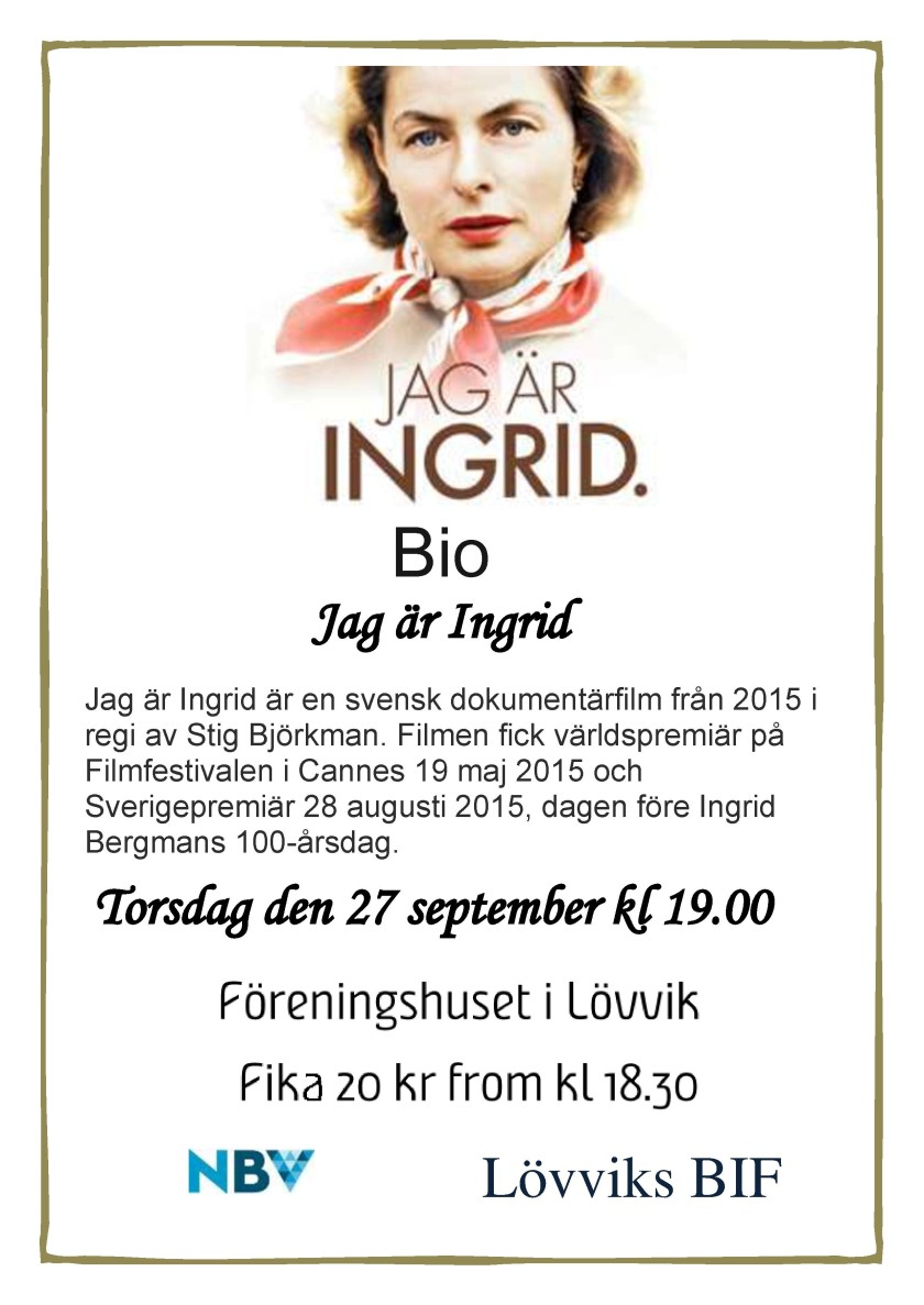 affisch_Jag är Ingrid
